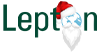 lepton xmas logo green