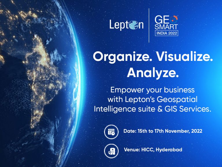 Lepton at GeoSmart India 2022 - GIS Event -preview