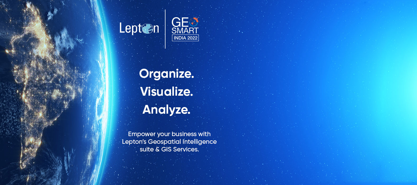 Lepton at GeoSmart India 2022 - GIS Event