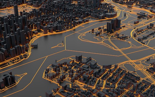 3d map for smart city planning