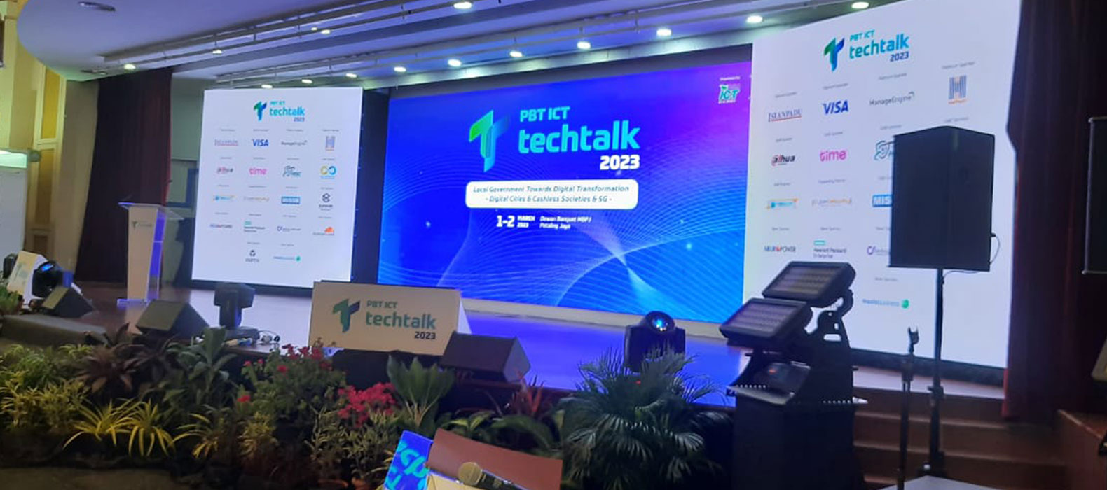 Lepton attend attend PBT ICT Tech Talk 2023 (formerly known as ICT PBT Malaysia Seminar) related to “Local Government Towards Digital Transformation - Digital Cities & Cashless Societies & 5G